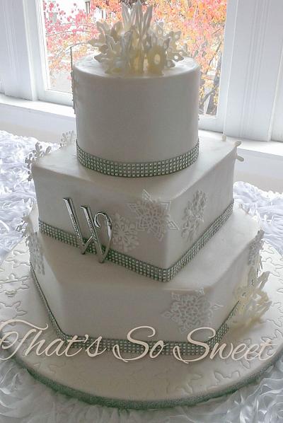 Winter Wonderland - Cake by Misty Moody
