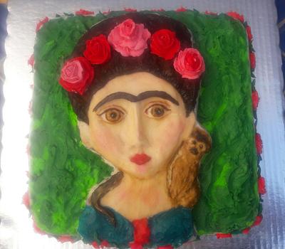 Frida Khalo cake - Cake by Laura Reyes