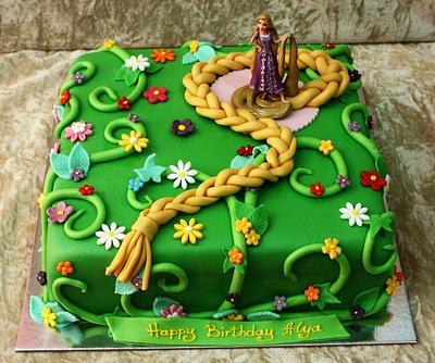 Rapunzel cake - Cake by The House of Cakes Dubai