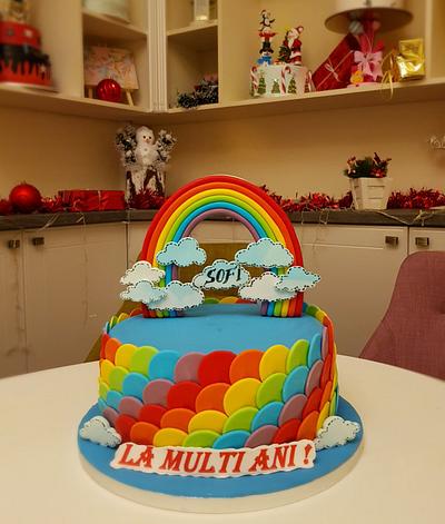 Rainbow cake  - Cake by Corneluş 