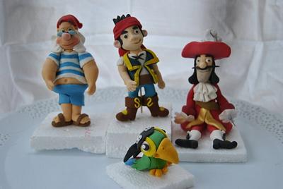 Cake Toppers: Jake and the Never Land Pirates - Cake by Hellen