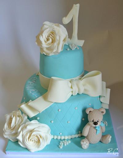 1st birthday cake - Cake by rosa castiello