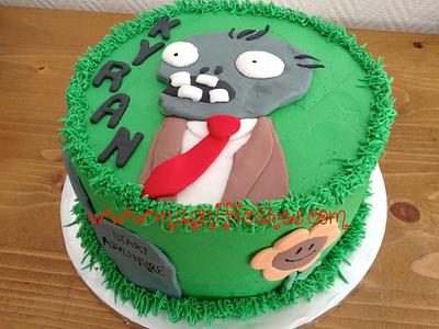 Plants vs. Zombies - Cake by Magnificakes