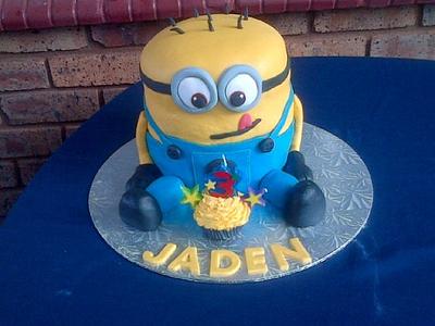 Minion cake - Cake by Cakes by Lizelle