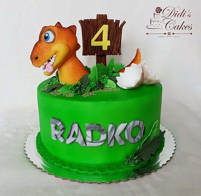 Dino cake - Cake by Didis Cakes