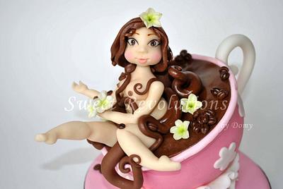 Vanilla Coffe Lady - Cake by Domy