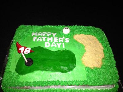 Golf Cake - Cake by beth78148