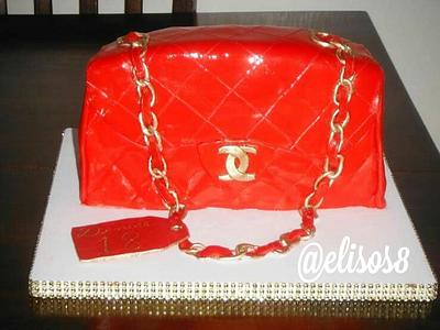 Channel Red Bag Cake - Cake by Elisos