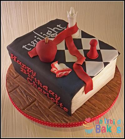 Twilight Book Cake - Cake by Dollybird Bakes