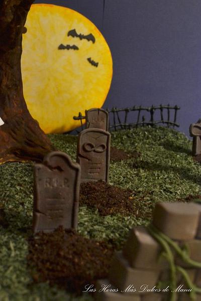 Cementerio Halloween - Cake by manii