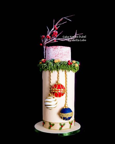 Christmas bauble  - Cake by Vinita Lobo