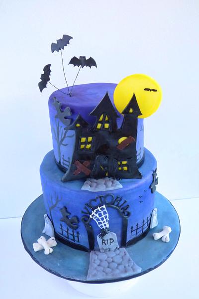Haunted house - Cake by ESB Creations