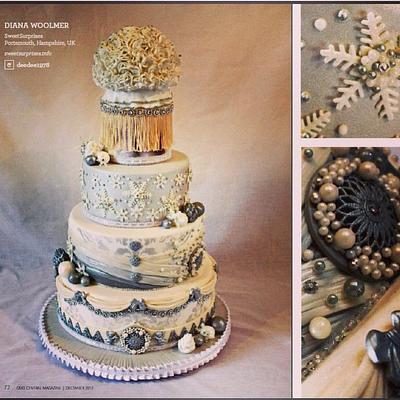My submission to CakeCentral Magazine - Cake by Dee