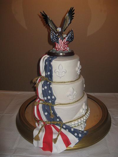 Eagle Ceremony Celebration - Cake by Janice Skinner