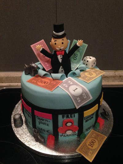 Monopoly cake - Cake by Jasmin Kiefer