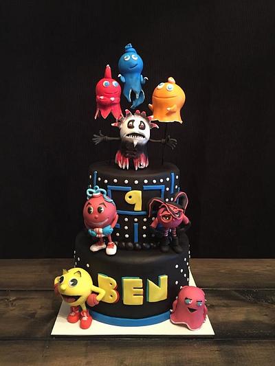 Pac-man cake - Cake by Tabi Lavigne