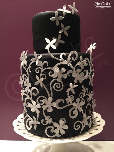 In bianco e nero - Cake by maria antonietta motta - arcake -