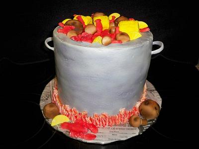 Crawfish pot - Cake by Melissa