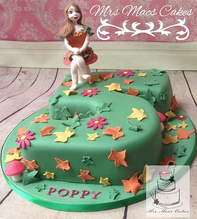 Autumn Woodland fairy - Cake by Mrs Macs Cakes