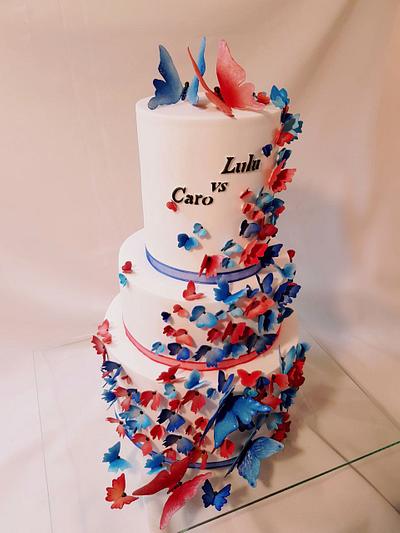 Caro vs Lulu - Cake by Mariano Camba