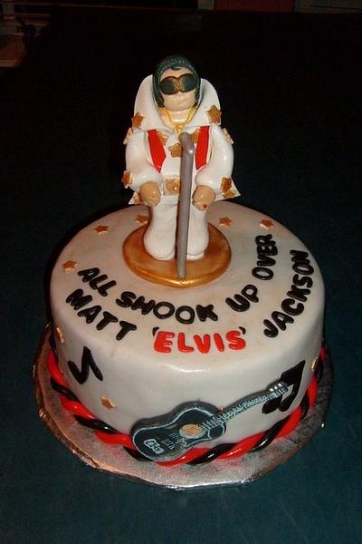 Elvis Groom's Cake - Cake by Pamela
