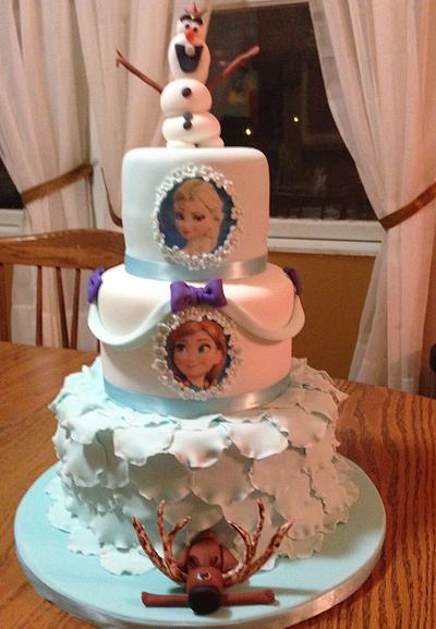 Disney Frozen - Cake by Michelle