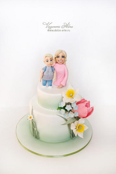 Mother and son - Cake by Alina Vaganova