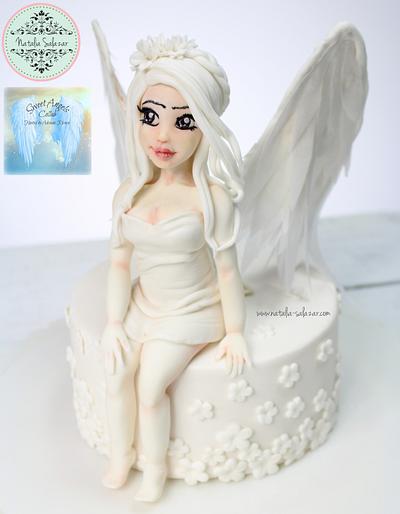 "Angelita" Sweet Angels collaboration - Cake by Natalia Salazar