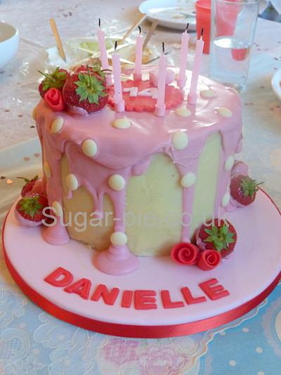 Strawberry & white chocolate dream - Cake by Sugar-pie
