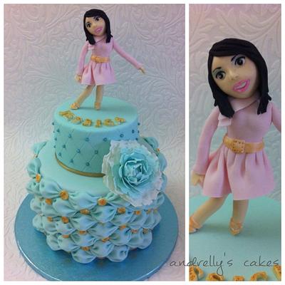 Billow puff birthday cake - Cake by andrelly