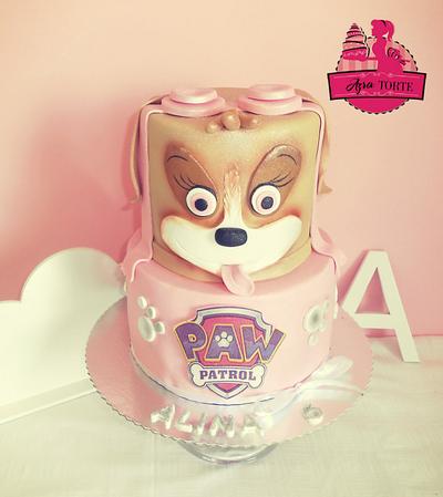 Paw patrol Skye cake  - Cake by AzraTorte