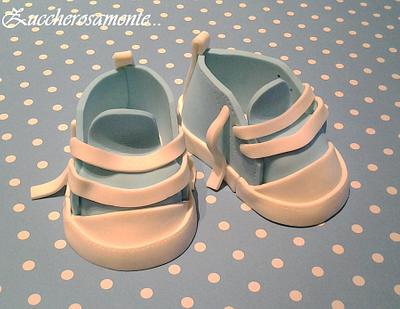 Baby shoes! - Cake by Silvia Tartari