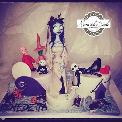 Tim Burton - Cake by manuela scala