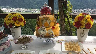 sweet table beauty and the beast  - Cake by Florentina Pirvu