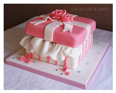 The Gift Box Cake - Cake by Laura Loukaides