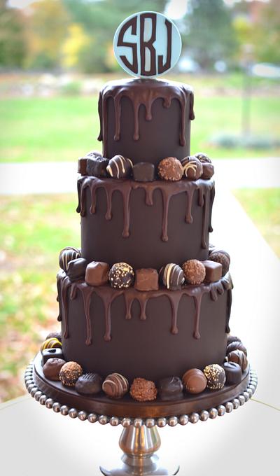 Dreamy, Drippy, Chocolaty cake! - Cake by Elisabeth Palatiello