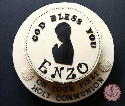 First Communion Cake - Cake by G Sweets