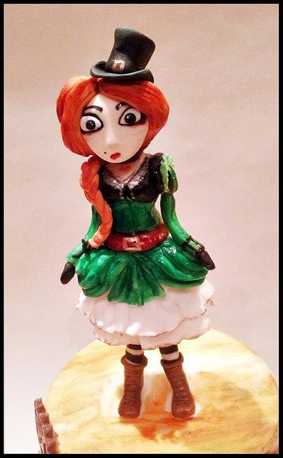 steampunk girl - Cake by Time for Tiffin 