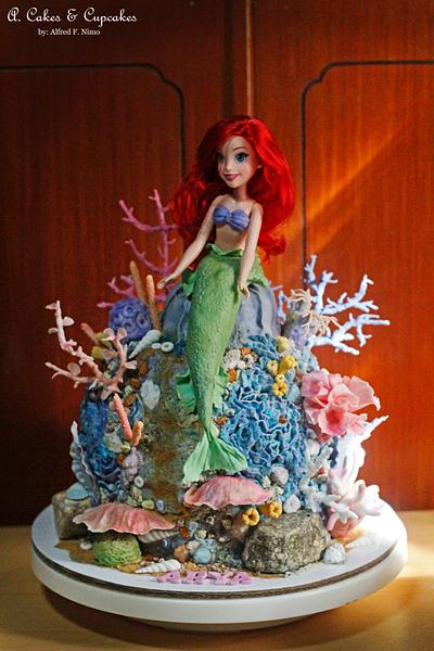 Little Mermaid Doll cake - Cake by Alfred (A. Cakes & Cupcakes)