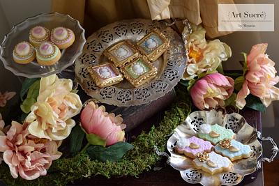 Baroque cookies - Cake by Art Sucré by Mounia