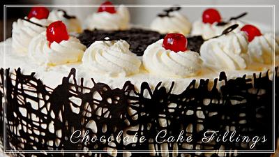 Various Chocolate Cake Fillings - Cake by Creative Cakes - Deborah Feltham