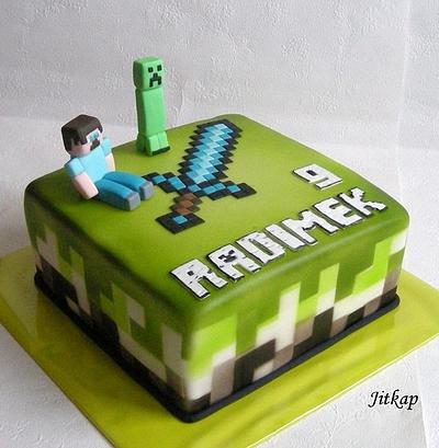 Minecraft - Cake by Jitkap