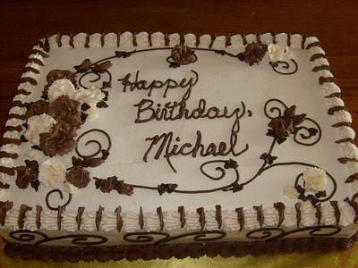 Michael's Birthday - Cake by Pamela
