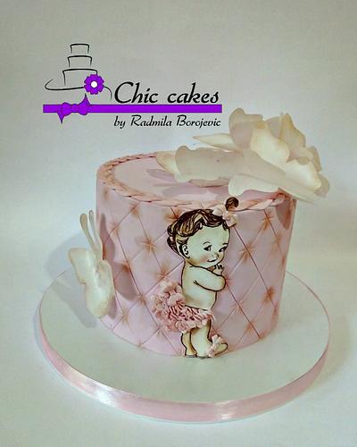 Little baby girl - Cake by Radmila
