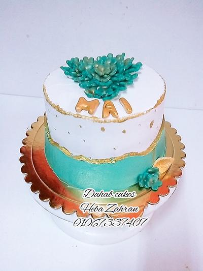 Fault line cake - Cake by HebaZahran