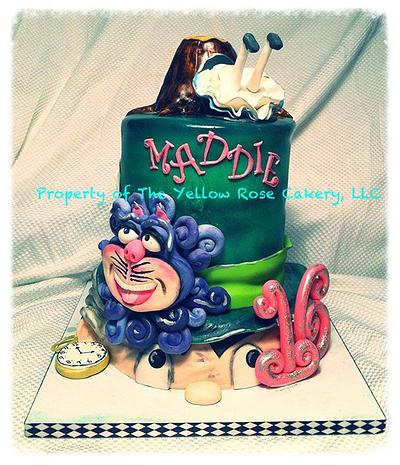 Maddie's Wonderland - Cake by The Yellow Rose Cakery, LLC