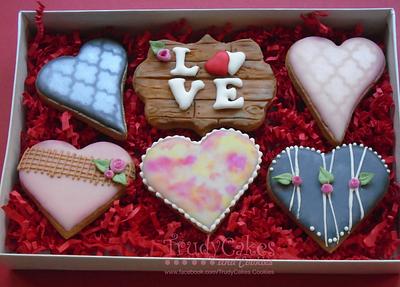 Box of Love cookies - Cake by TrudyCakes