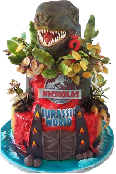 T-rex cake - Cake by Michela CAKE ART
