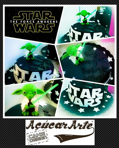 Star Wars - Yoda - Cake by AçúcarArte Cake Design