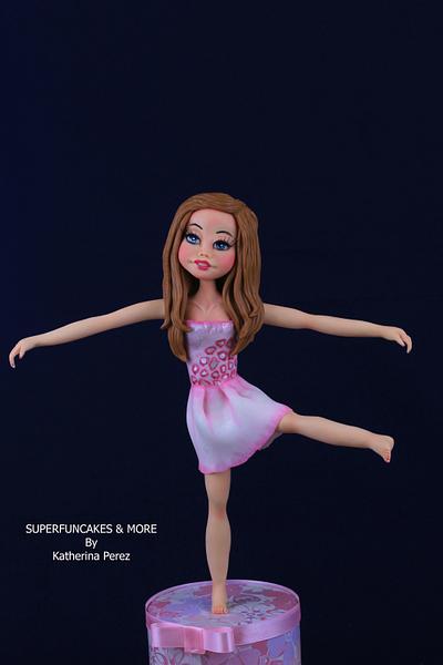 MELISA...is dancing for you! - Cake by Super Fun Cakes & More (Katherina Perez)